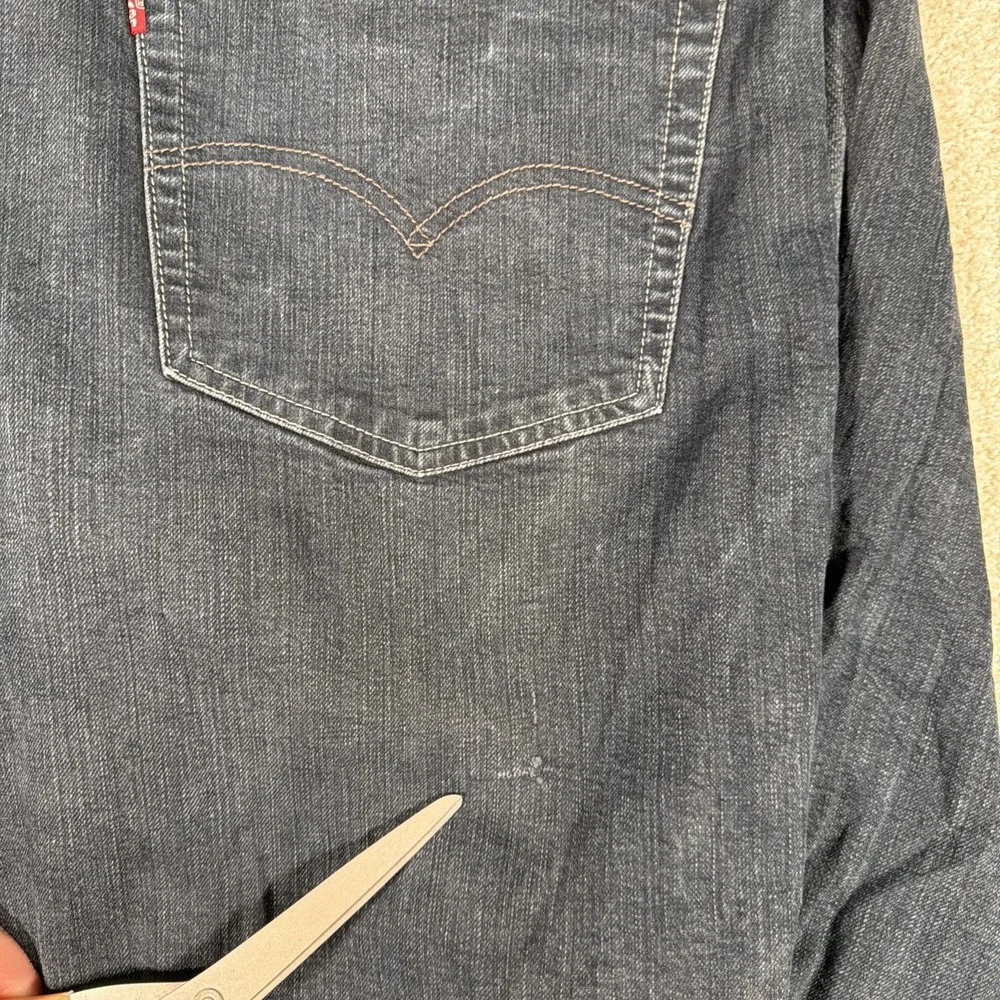 Levis‎ 559 Straight Leg Blue Jeans Mens 48 X 29 (FITS 50 X 29) Stretch Denim